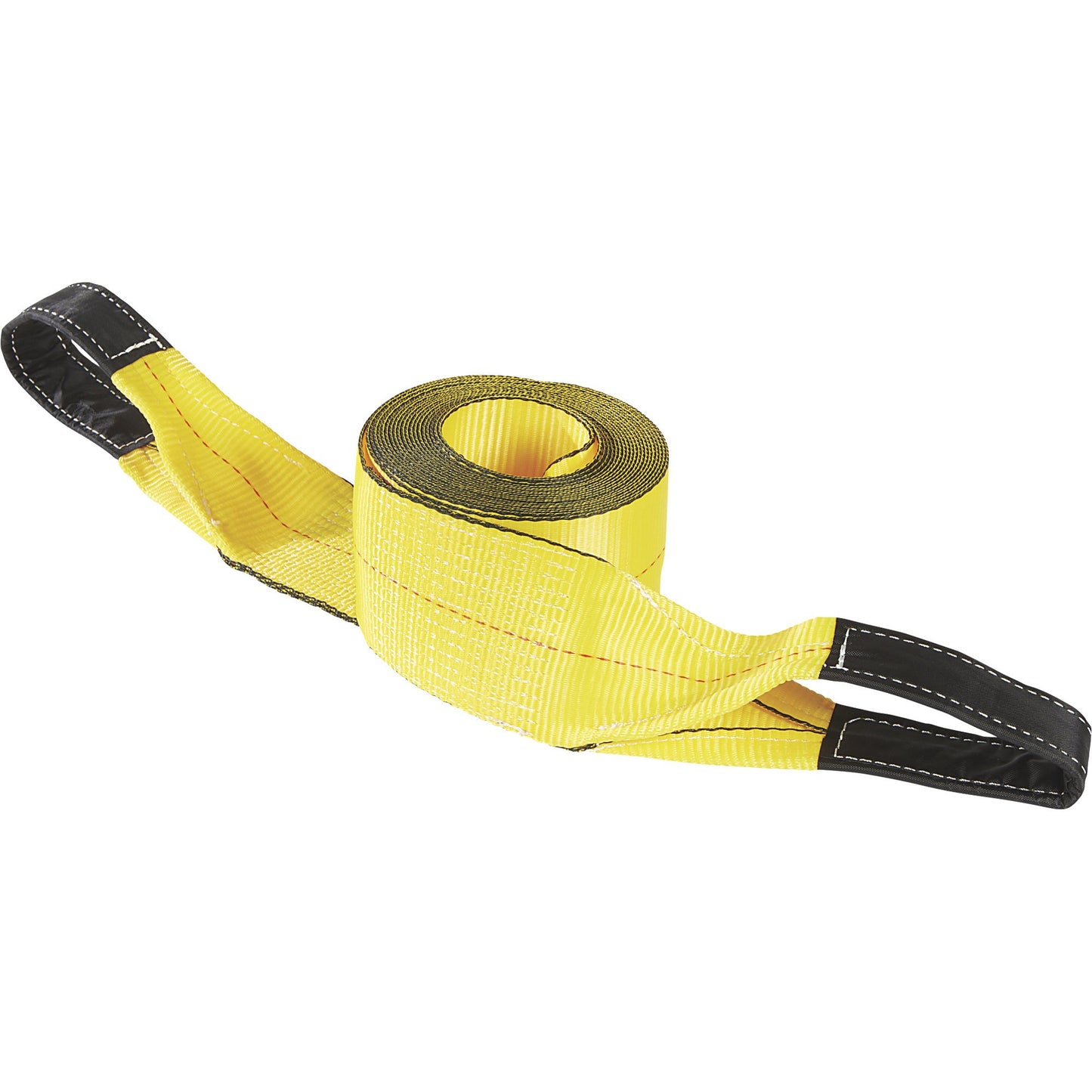 Ultra-Tow 4in. x 30ft. Tow Strap, 20,000-Lb. Breaking Strength, 6,666-Lb. Working Load, Yellow