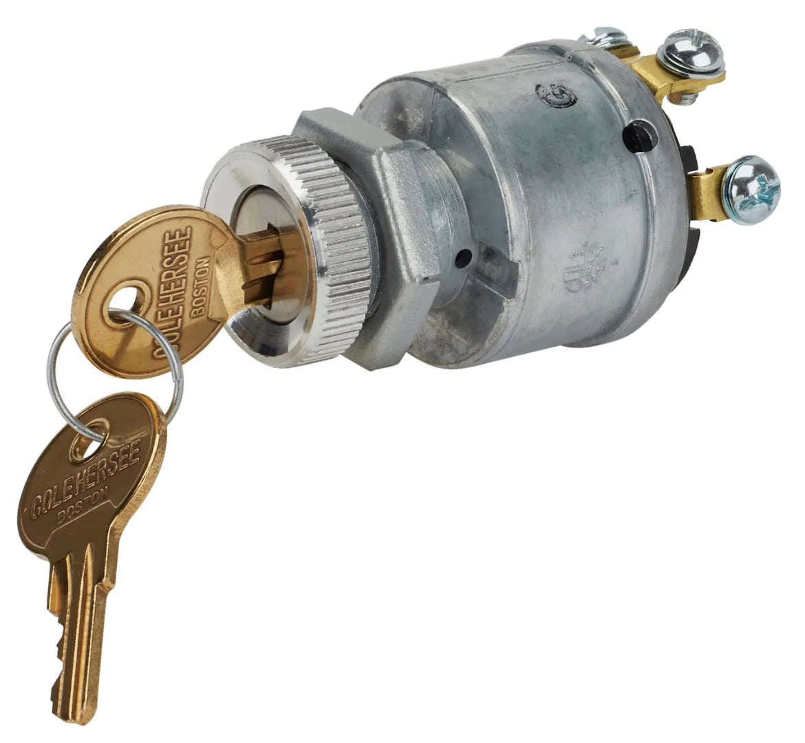 Universal 12V Ignition Switch w/Bezel