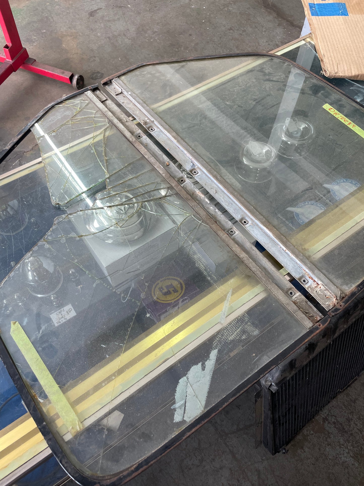 Door Glass Frames 47-50 Chevy Truck Set (RH and LH)
