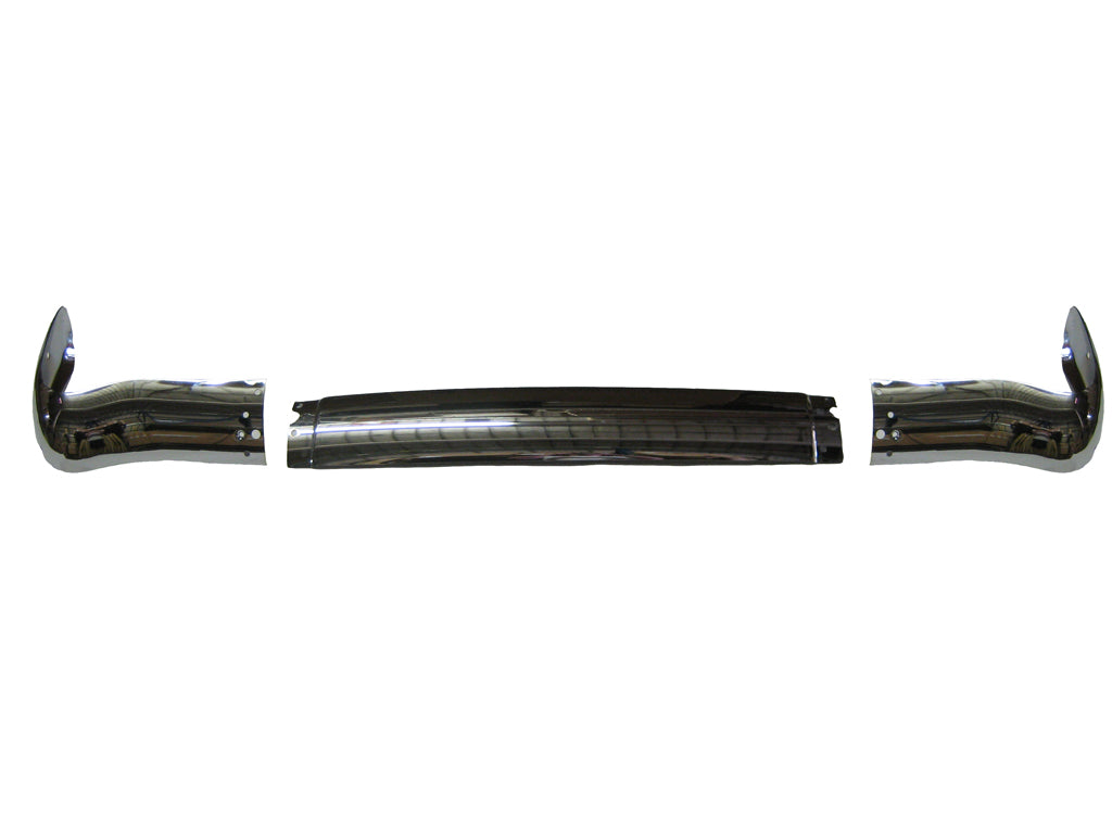 REAR BUMPER (3 PCS) 55 CHEVY