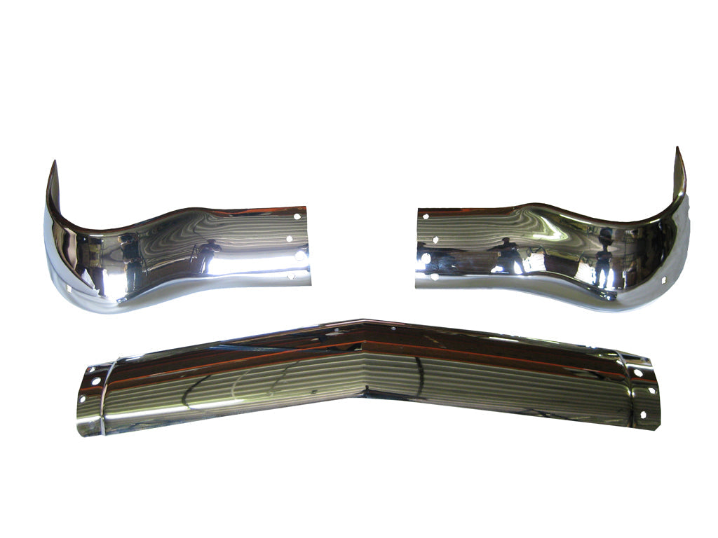 FRONT BUMPER (3 PCS) 56 CHEVY