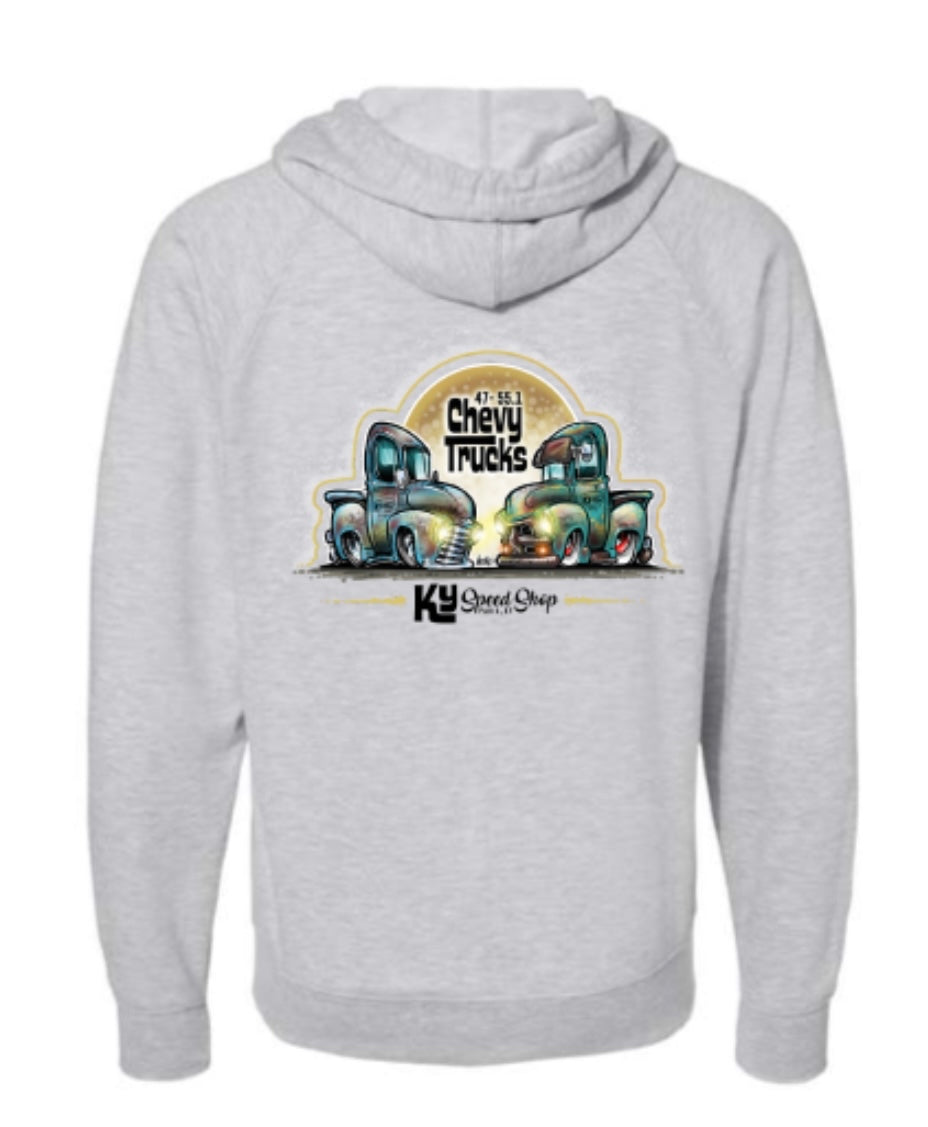 47-55.1 KY Speed Shop Full Zip Hoodie - Exclusive Full Color Design