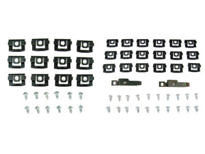 2 DR HARDTOP - MOLDING CLIP KIT, WINDSHIELD AND REAR WINDOW KITS