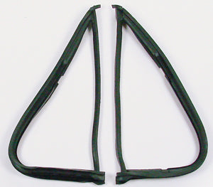 EPDM MOLDED VENT GLASS WEATHERSTRIP SEAL KIT, LEFT AND RIGHT 2 PIECE SET