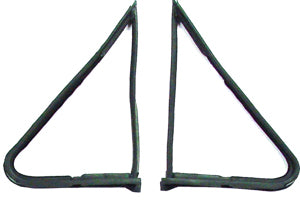 EPDM MOLDED VENT GLASS WEATHERSTRIP SEAL KIT, LEFT AND RIGHT 2 PIECE SET