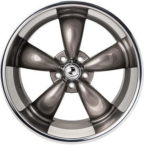 COYS C-5 FORGED 6061 Gun Metal Polished Lip Wheel