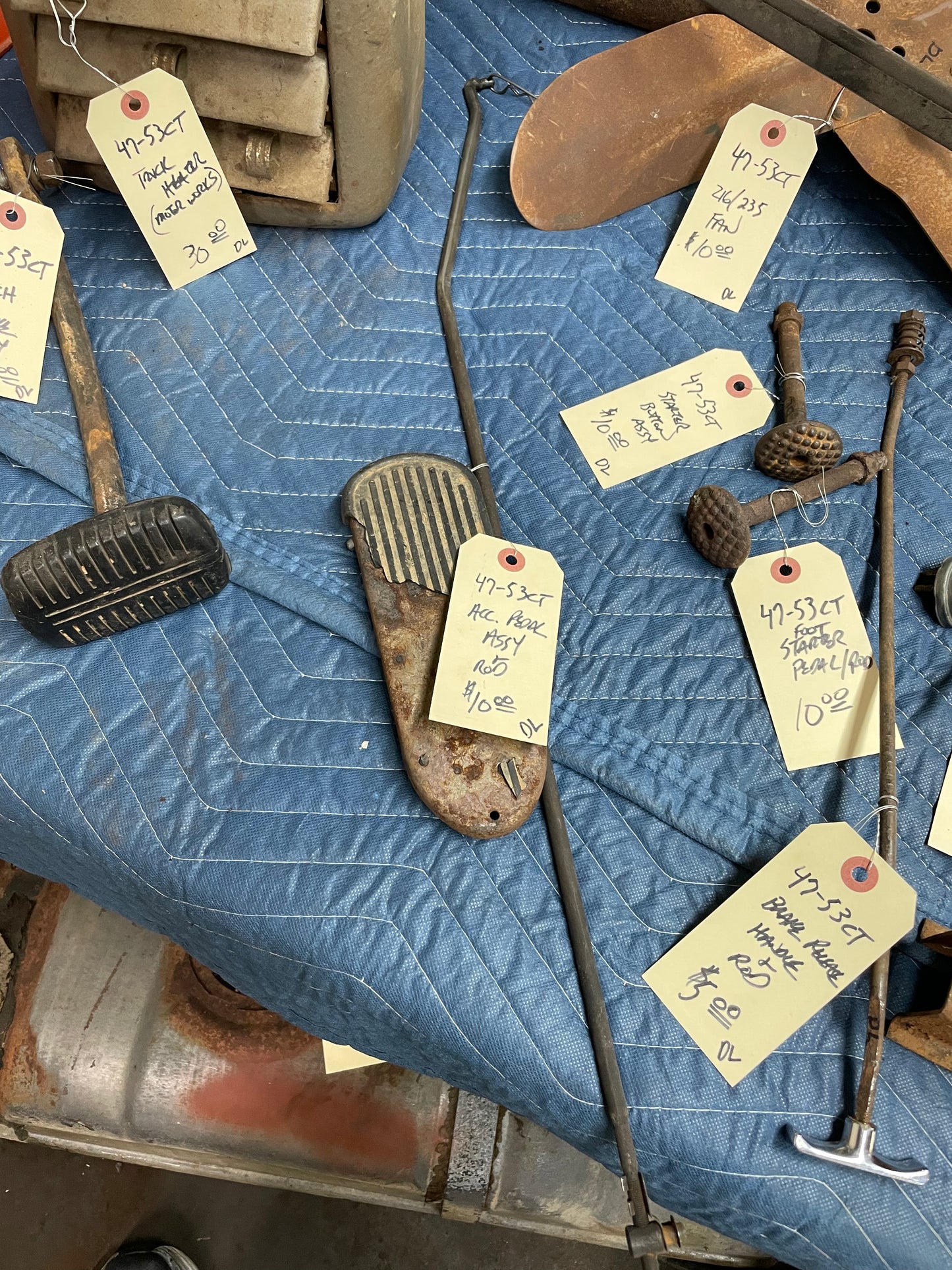 Accelerator Pedal and Linkage 47-53CT