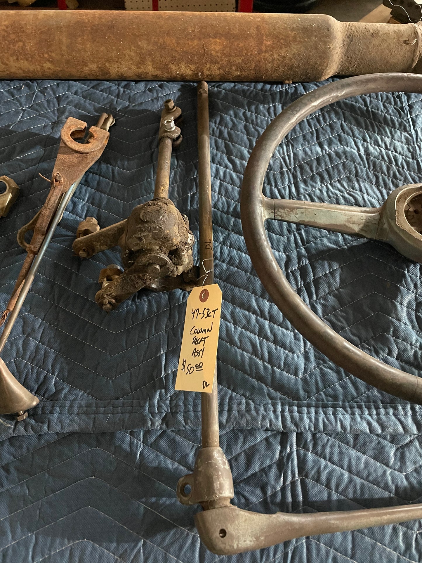 Column shifter, rod and shifter mechanism