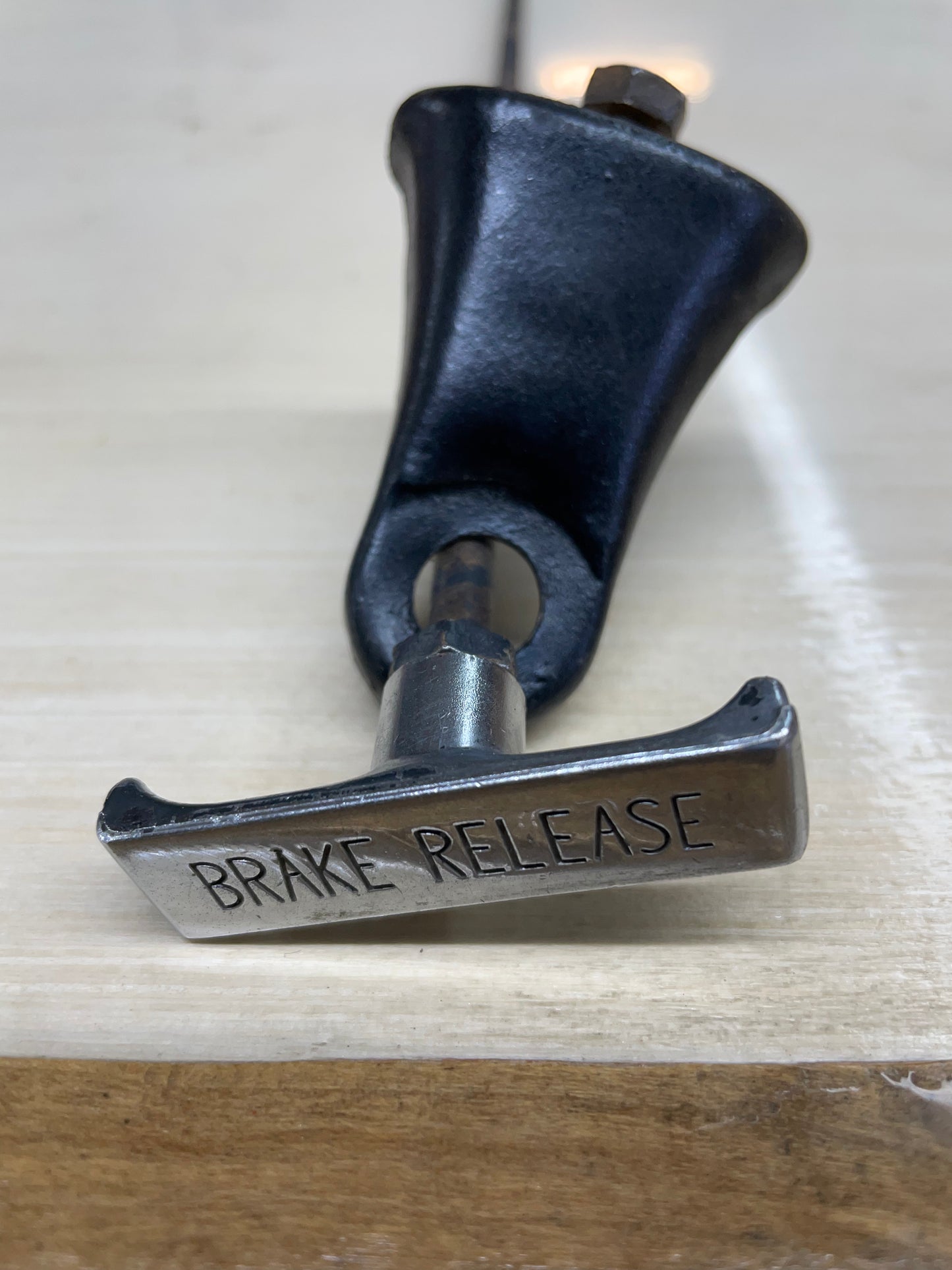 Brake Release Bracket, Rod and Handle