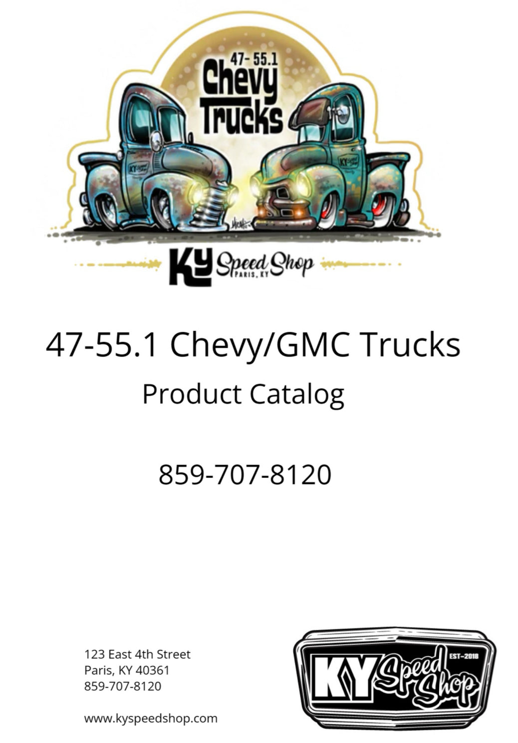 KY Speed Shop Catalog