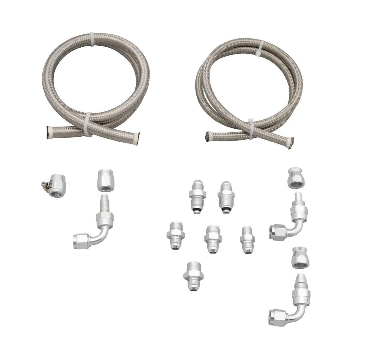 Power Steering Line Kit SS Premium