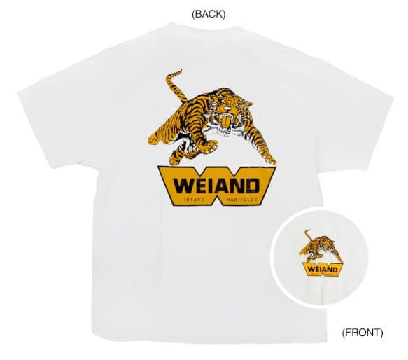 WEIAND TIGER TEE - WHITE - XL-XL