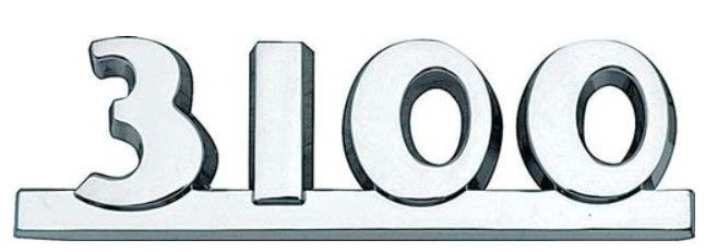 Hood Side Emblems (3100) 50-52CT