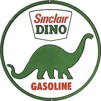 Sinclair Dino Gasoline Tin Sign