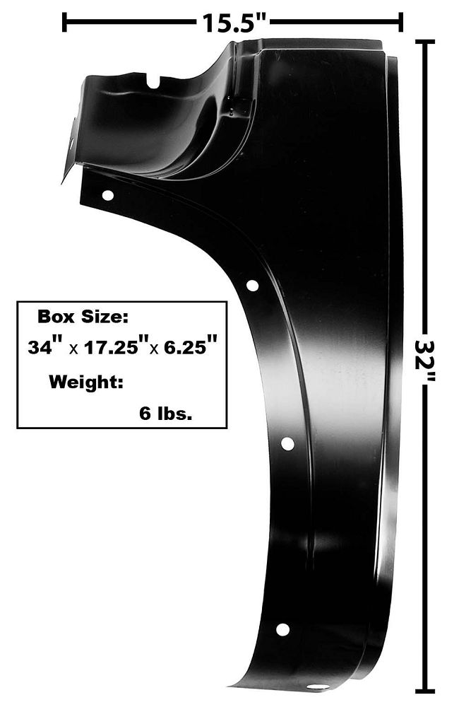 Cowl Outer LH Panel 47-55.1CT