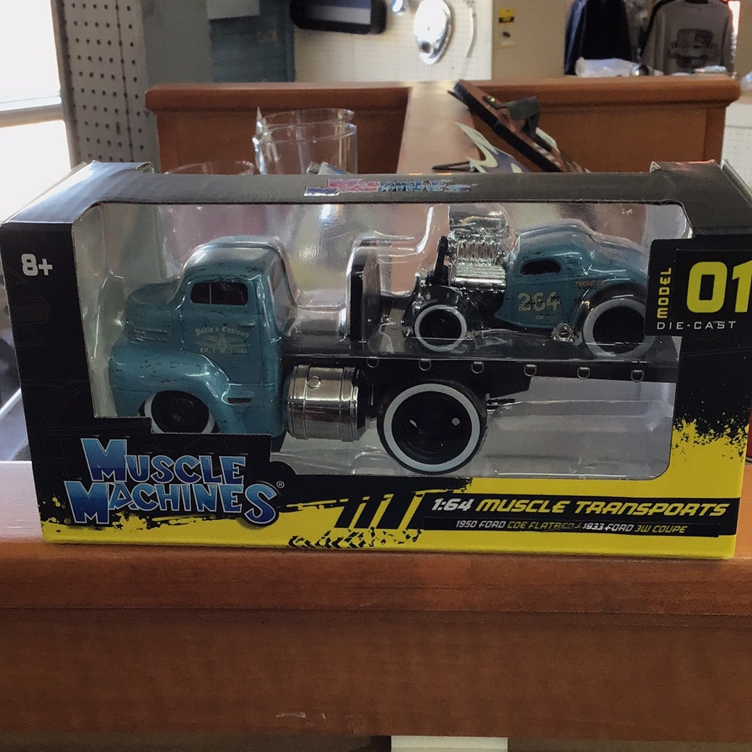 1950 Ford COE Flatbed & 1933 F