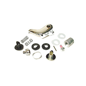 VENT WINDOW LOCKING HANDLE KIT, CHROME, LEFT HAND