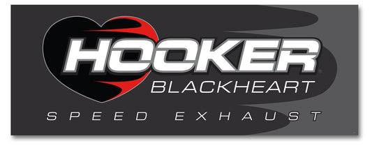 HOOKER BLACKHEART BANNER