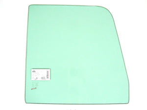 DOOR GLASS, TEMPERED LEFT OR RIGHT HAND GREEN, 2ND SERIES