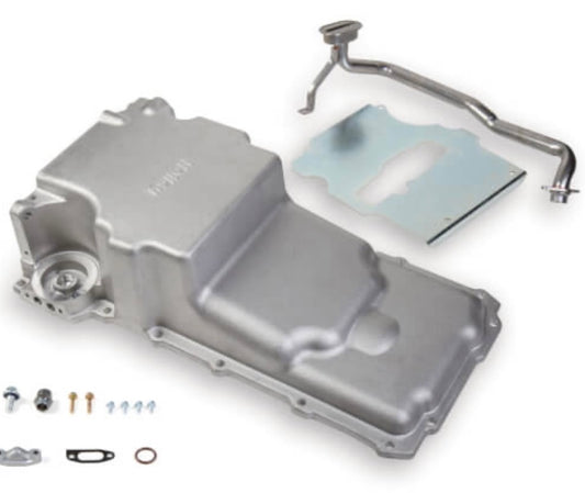 HOLLEY GM LS SWAP OIL PAN - ADDITIONAL FRONT CLEARANCE