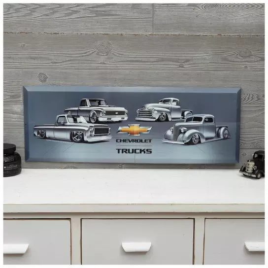 Chevrolet Trucks Metal Sign
