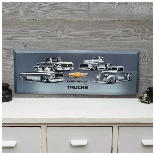 Chevrolet Trucks Metal Sign