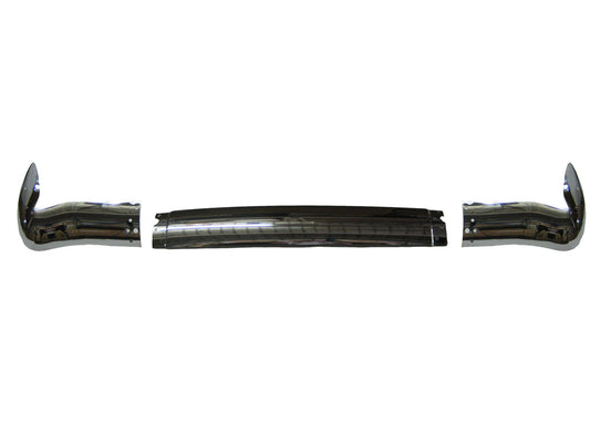 REAR BUMPER (3 PCS) 55 CHEVY