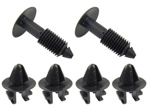 COWL FASTENER CLIP KIT, 6 PIECE SET