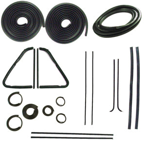 2 DR STANDARD CAB PICKUP - COMPLETE WEATHERSTRIP SEAL KIT -