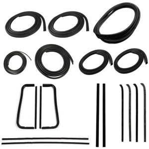 2 DR STANDARD CAB PICKUP - COMPLETE WEATHERSTRIP SEAL KIT -