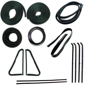 2 DR STANDARD CAB PICKUP - COMPLETE WEATHERSTRIP SEAL KIT -