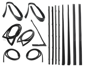 2 DR STANDARD CAB PICKUP - COMPLETE WEATHERSTRIP SEAL KIT -