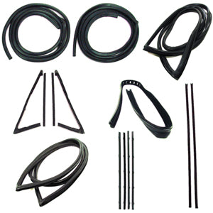 2 DR STANDARD CAB PICKUP - COMPLETE WEATHERSTRIP SEAL KIT -