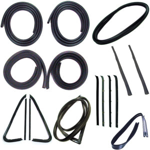 2 DR STANDARD CAB PICKUP - COMPLETE WEATHERSTRIP SEAL KIT - MODELS WITHOUT