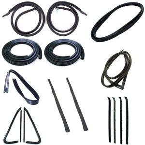 2 DR STANDARD CAB PICKUP - COMPLETE WEATHERSTRIP SEAL KIT- MODELS WITHOUT C