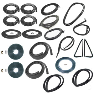 4 DR SPORT UTILITY - COMPLETE WEATHERSTRIP SEAL KIT - MODELS WITH CARGO DOO