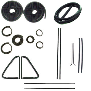 2 DR STANDARD CAB PICKUP - COMPLETE WEATHERSTRIP SEAL KIT -