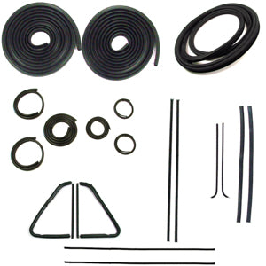 2 DR STANDARD CAB PICKUP - COMPLETE WEATHERSTRIP SEAL KIT -