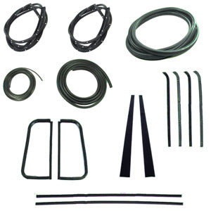 2 DR STANDARD CAB PICKUP - COMPLETE WEATHERSTRIP SEAL KIT -