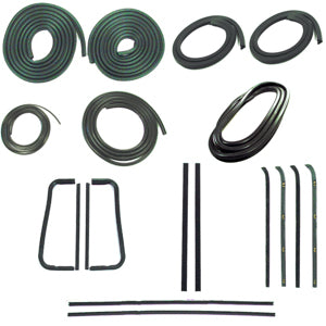 2 DR STANDARD CAB PICKUP - COMPLETE WEATHERSTRIP SEAL KIT -