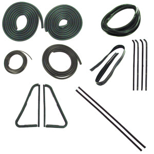 2 DR STANDARD CAB PICKUP - COMPLETE WEATHERSTRIP SEAL KIT -