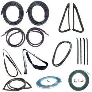 2 DR STANDARD CAB PICKUP - COMPLETE WEATHERSTRIP SEAL KIT - MODELS WITH WEA