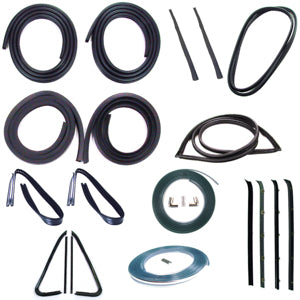 2 DR STANDARD CAB PICKUP - COMPLETE WEATHERSTRIP SEAL KIT - MODELS WITH WEA