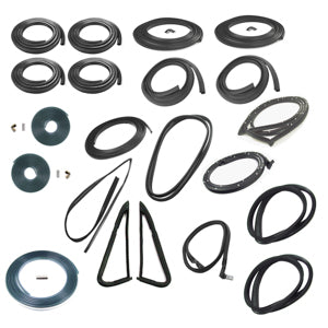 4 DR SPORT UTILITY - COMPLETE WEATHERSTRIP SEAL KIT - MODELS WITH CARGO DOO