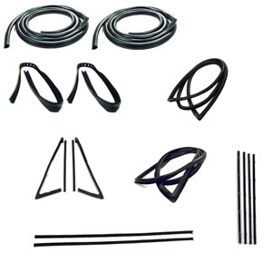 2 DR STANDARD CAB PICKUP - COMPLETE WEATHERSTRIP SEAL KIT -