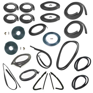 4 DR SPORT UTILITY - COMPLETE WEATHERSTRIP SEAL KIT - MODELS WITH CARGO DOO