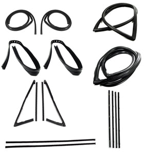 2 DR STANDARD CAB PICKUP - COMPLETE WEATHERSTRIP SEAL KIT -