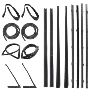 2 DR STANDARD CAB PICKUP - COMPLETE WEATHERSTRIP SEAL KIT -