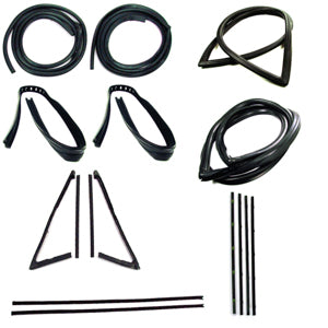 2 DR STANDARD CAB PICKUP - COMPLETE WEATHERSTRIP SEAL KIT -