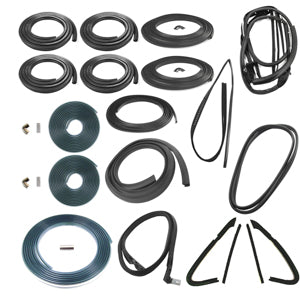 COMPLETE WEATHERSTRIP KIT, 2PC VENT SEALS WITH TAILGATE, SILVERADO/SIERRA M